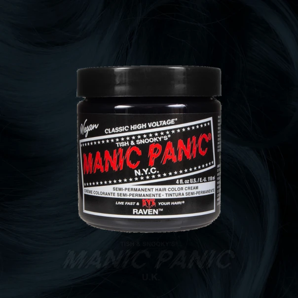 Manic Panic Classic Cream Hair Colour - Raven 3 Manic Panic Classic Cream Hair Colour - Raven