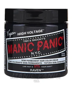 Manic Panic Classic Cream Hair Colour - Raven 16 Manic Panic Classic Cream Hair Colour - Raven
