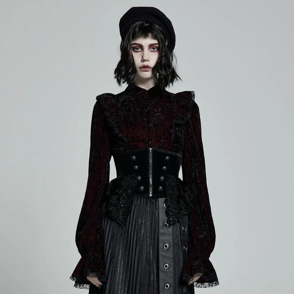 Punk Rave Valonia Corset Black Accessories 4 Punk Rave Valonia Corset Black Accessories