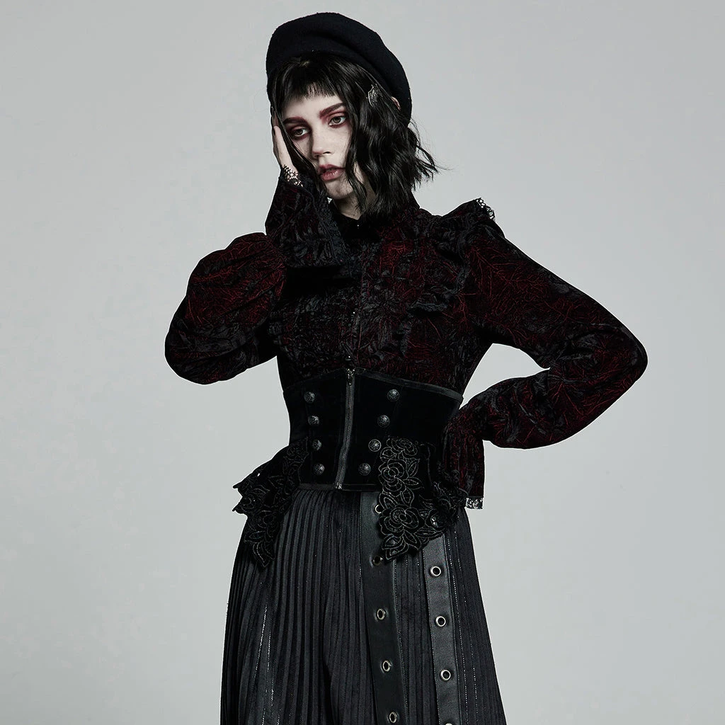 Punk Rave Valonia Corset Black Accessories 5 Punk Rave Valonia Corset Black Accessories