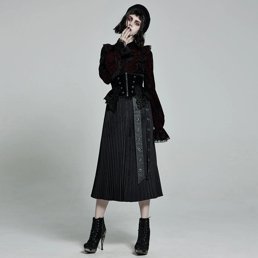 Punk Rave Valonia Corset Black Accessories 7 Punk Rave Valonia Corset Black Accessories