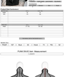 Mens Punk Rave Sativa Mesh Mask 19 Mens Punk Rave Sativa Mesh Mask