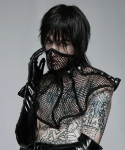 Mens Punk Rave Sativa Mesh Mask