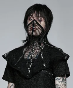 Mens Punk Rave Sativa Mesh Mask 13 Mens Punk Rave Sativa Mesh Mask