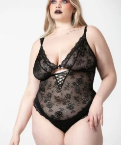 Killstar Sabelina Lace Bodysuit Ladies