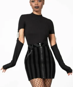 Ladies Killstar Scallywag Mini Skirt