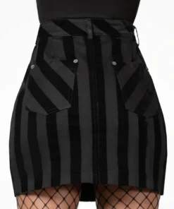 Ladies Killstar Scallywag Mini Skirt