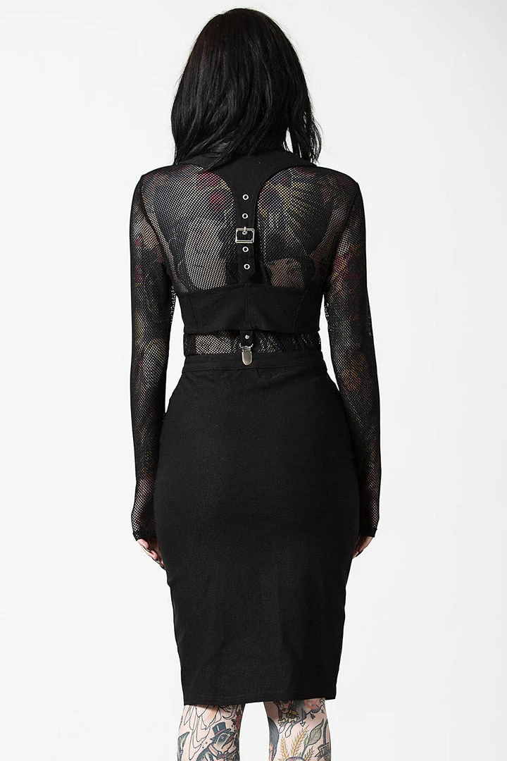 Killstar Sedusa Midi Dress Ladies 4 Killstar Sedusa Midi Dress Ladies