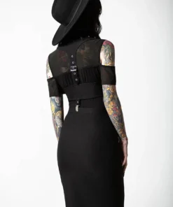 Killstar Sedusa Midi Dress Ladies 14 Killstar Sedusa Midi Dress Ladies
