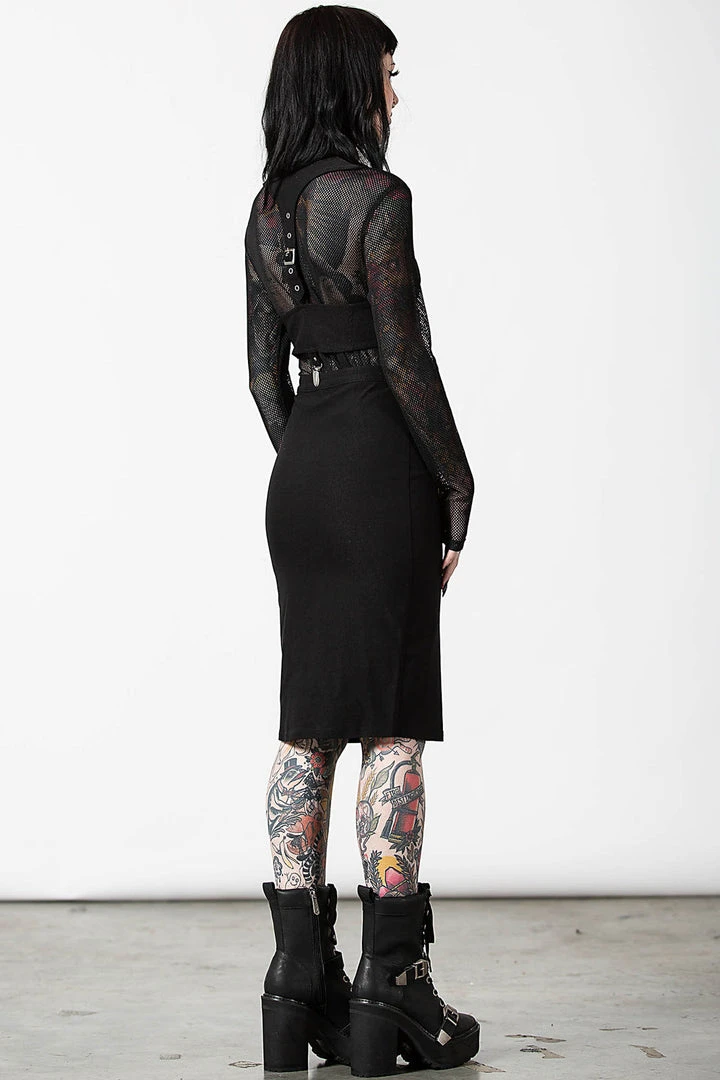 Killstar Sedusa Midi Dress Ladies 10 Killstar Sedusa Midi Dress Ladies