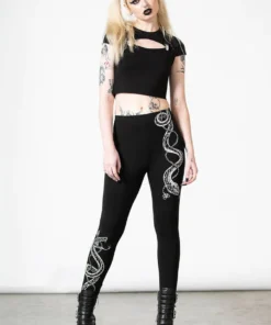 Killstar Serpent Storm Leggings Ladies