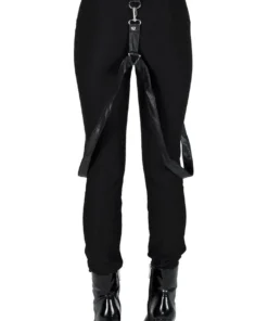 Ladies Killstar Shadow Stripe Pants Black 5 Ladies Killstar Shadow Stripe Pants Black