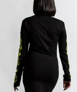 Ladies Killstar Shine Bright Keyhole Dress