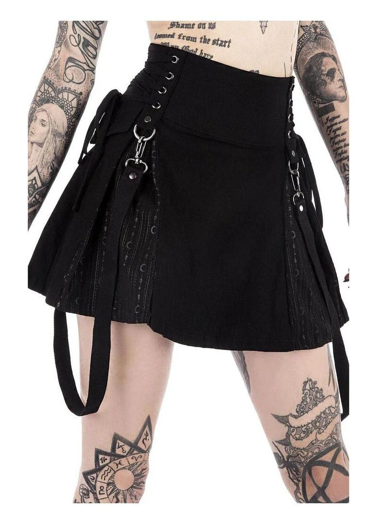 Killstar Sinister Scouts Mini Skirt 3 Killstar Sinister Scouts Mini Skirt