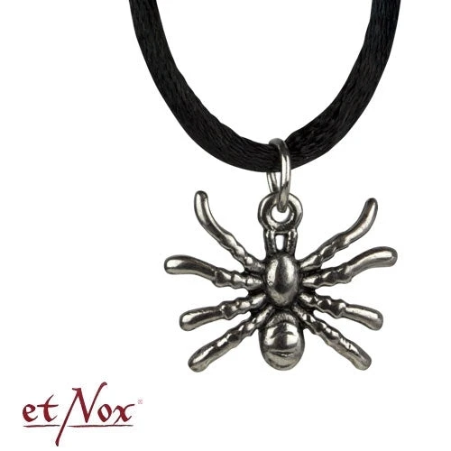 Et Nox Stainless Steel Spider Pendant 3 Et Nox Stainless Steel Spider Pendant