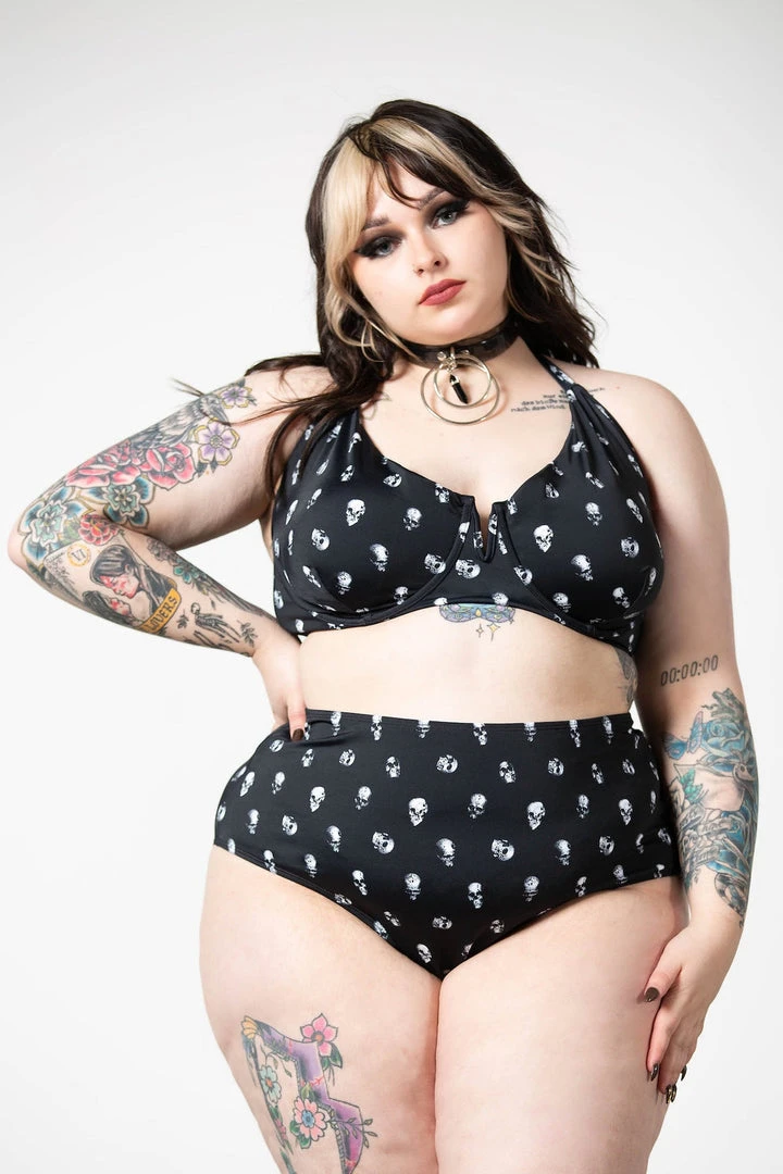 Killstar Skulls 2-Piece Swimsuit Ladies 4 Killstar Skulls 2-Piece Swimsuit Ladies
