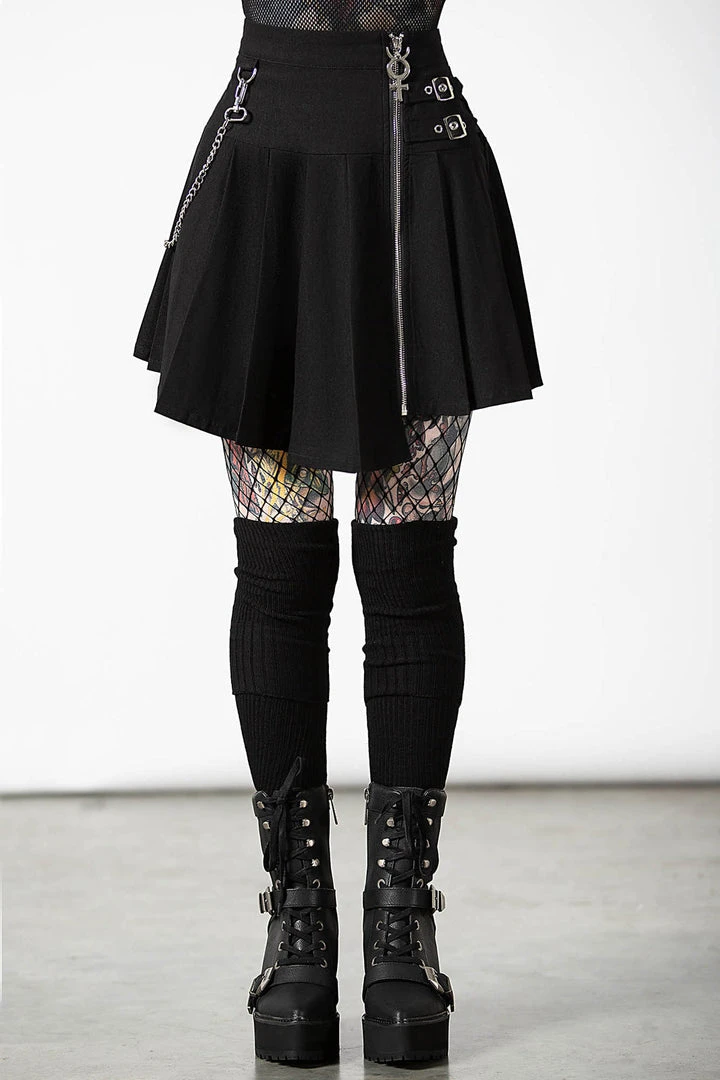 Killstar Space Wave Mini Skirt Ladies 9 Killstar Space Wave Mini Skirt Ladies