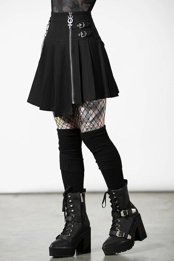 Killstar Space Wave Mini Skirt Ladies 10 Killstar Space Wave Mini Skirt Ladies