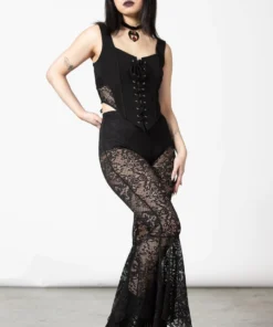 Killstar Spectral Lure Bell Bottoms Ladies