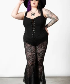 Killstar Spectral Lure Bell Bottoms Ladies