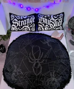 Killstar Spyder Round Blanket