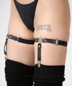Killstar Star Strapped Garters