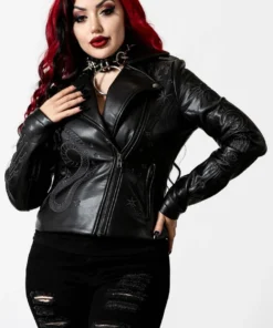 Ladies Killstar Starchild Biker Jacket