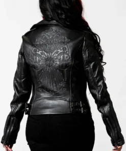 Ladies Killstar Starchild Biker Jacket