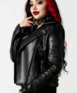 Ladies Killstar Starchild Biker Jacket