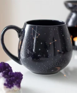 Gothic Gifts Purple Constellation Rounded Mug Homeware 8 Gothic Gifts Purple Constellation Rounded Mug Homeware