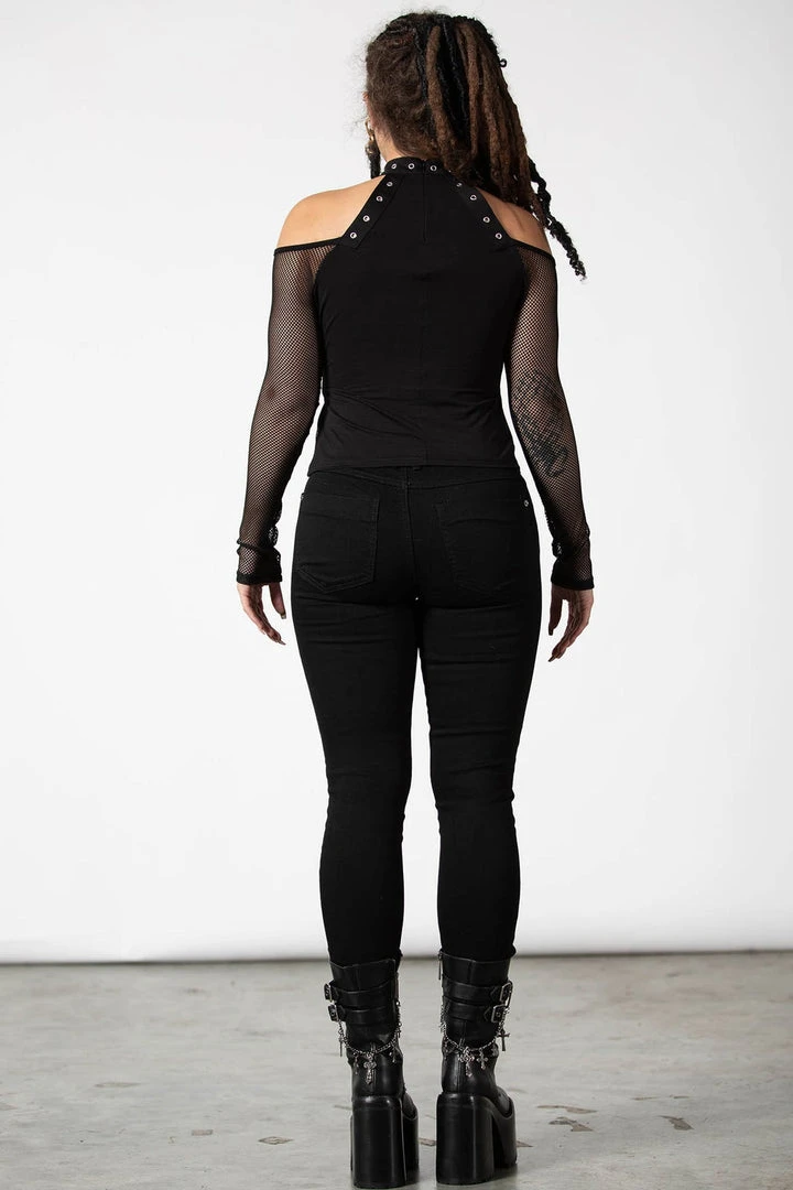 Killstar Subversa Long Sleeve Top Ladies 5 Killstar Subversa Long Sleeve Top Ladies