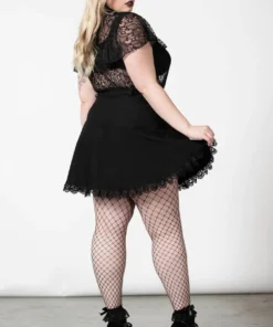 Ladies Killstar Sylvia Lace Top 15 Ladies Killstar Sylvia Lace Top