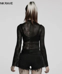 Punk Rave Syble Top - Black 18 Punk Rave Syble Top - Black