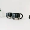 Weird & Wonderful Ceramics Matte Black And Silver Pumpkin Mug New Arrivals 2 Weird & Wonderful Ceramics Matte Black And Silver Pumpkin Mug New Arrivals