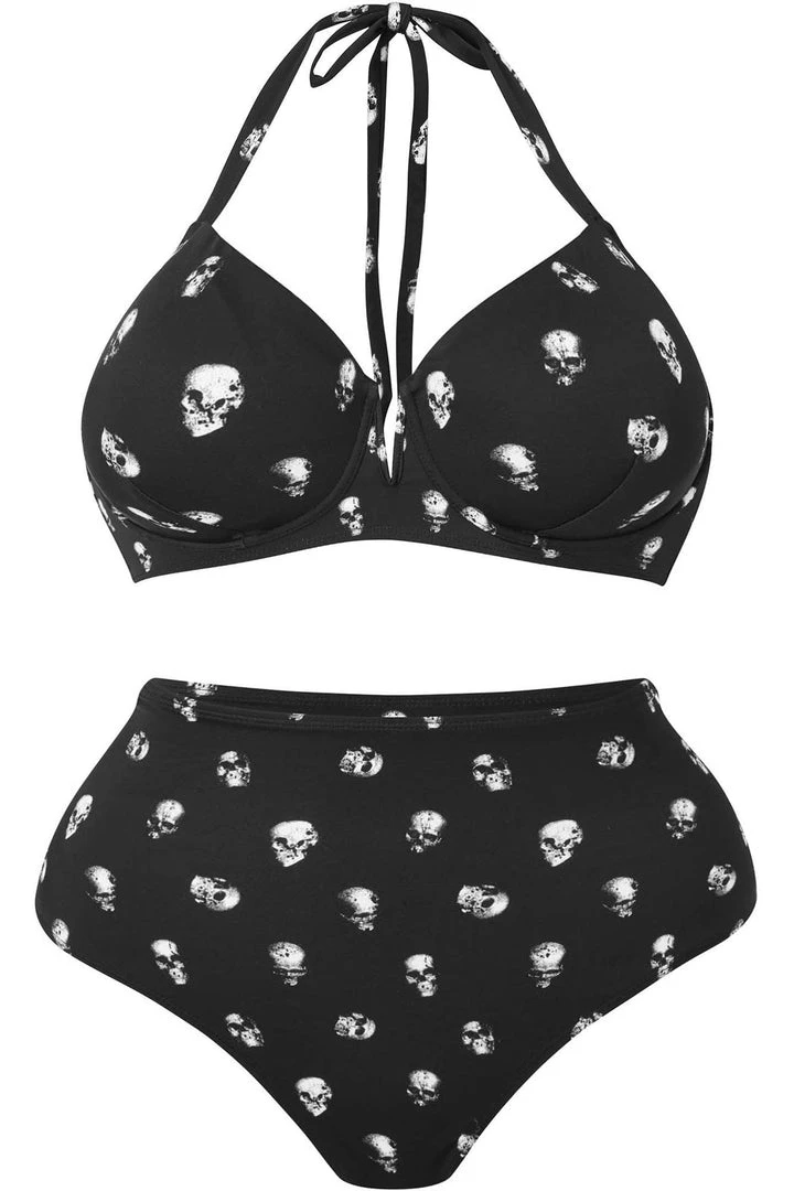 Killstar Skulls 2-Piece Swimsuit Ladies 14 Killstar Skulls 2-Piece Swimsuit Ladies
