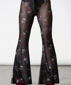 Killstar Spirala Mesh Bell Bottoms New Arrivals