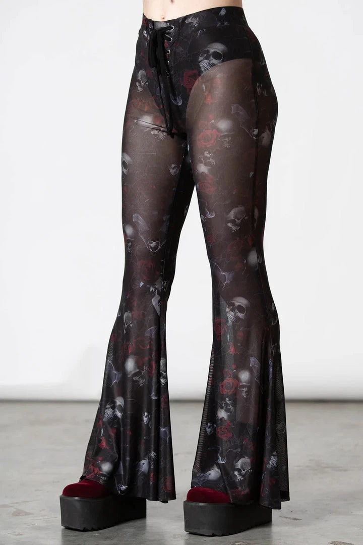 Killstar Spirala Mesh Bell Bottoms New Arrivals 5 Killstar Spirala Mesh Bell Bottoms New Arrivals