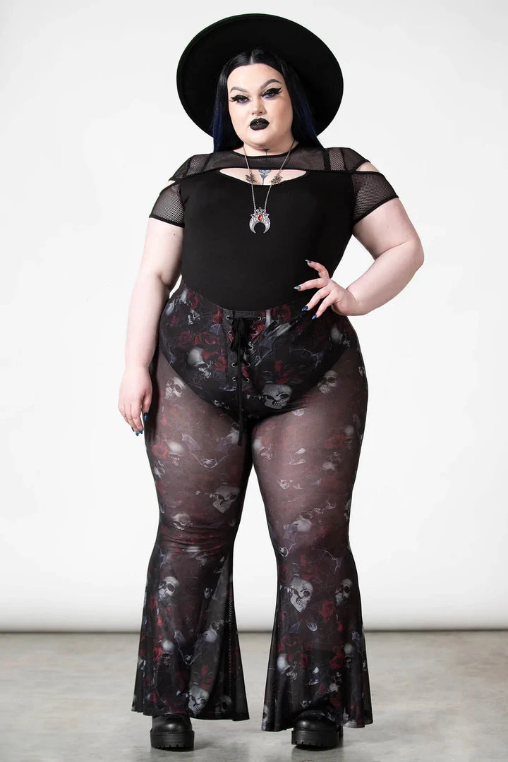 Killstar Spirala Mesh Bell Bottoms New Arrivals 7 Killstar Spirala Mesh Bell Bottoms New Arrivals
