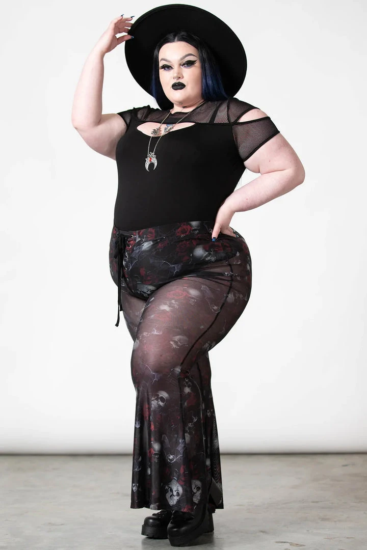 Killstar Spirala Mesh Bell Bottoms New Arrivals 8 Killstar Spirala Mesh Bell Bottoms New Arrivals