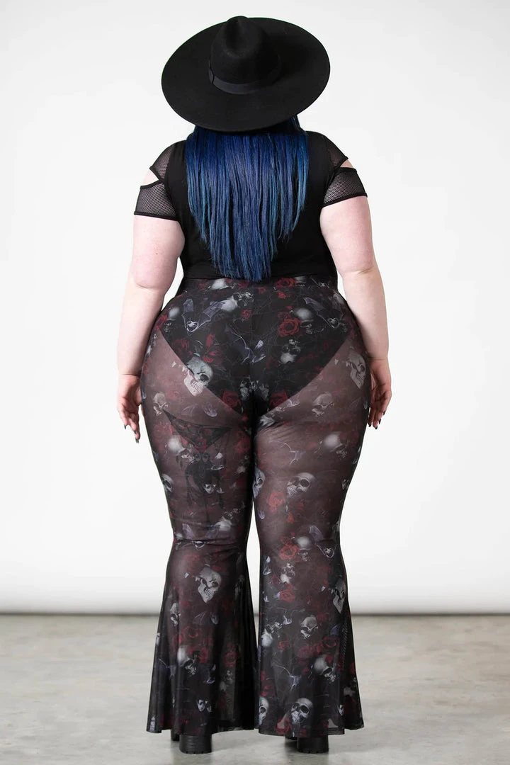 Killstar Spirala Mesh Bell Bottoms New Arrivals 9 Killstar Spirala Mesh Bell Bottoms New Arrivals