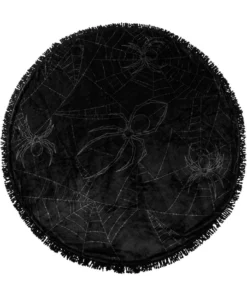 Killstar Spyder Round Blanket