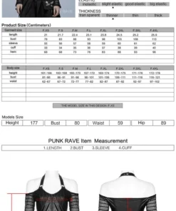 Punk Rave Velika Crop Top Ladies 15 Punk Rave Velika Crop Top Ladies