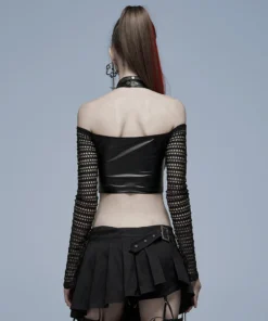 Punk Rave Velika Crop Top Ladies 13 Punk Rave Velika Crop Top Ladies