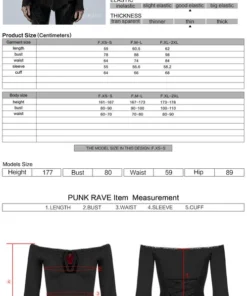 Ladies Punk Rave Sheena Top