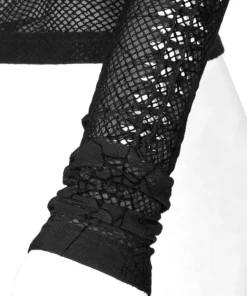 Ladies Punk Rave Naenia Shirt Black 19 Ladies Punk Rave Naenia Shirt Black