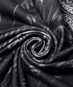 Punk Rave Inclementia Top Black / Gray Ladies