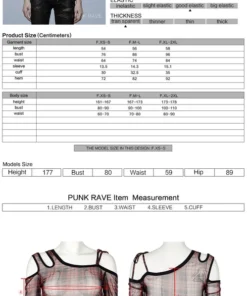 Punk Rave Plaid Punk Top Red