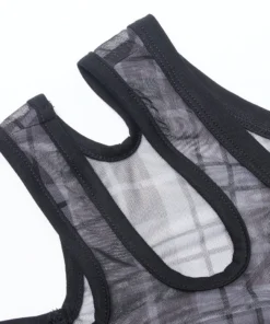 Ladies Punk Rave Plaid Punk Top Black 15 Ladies Punk Rave Plaid Punk Top Black