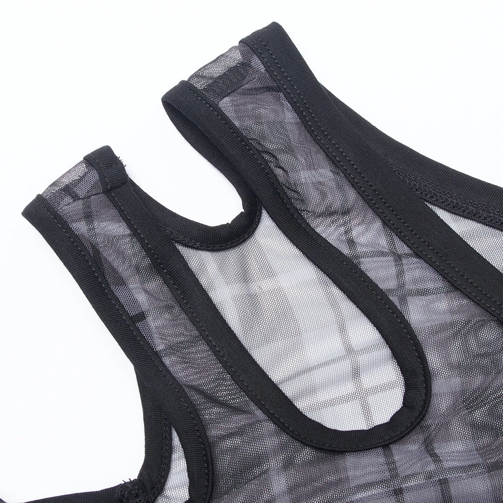 Ladies Punk Rave Plaid Punk Top Black 8 Ladies Punk Rave Plaid Punk Top Black