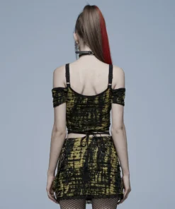 Punk Rave Elantra Top Black / Yellow